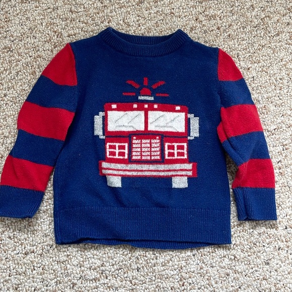 GAP Other - 2T GAP fire truck sweater